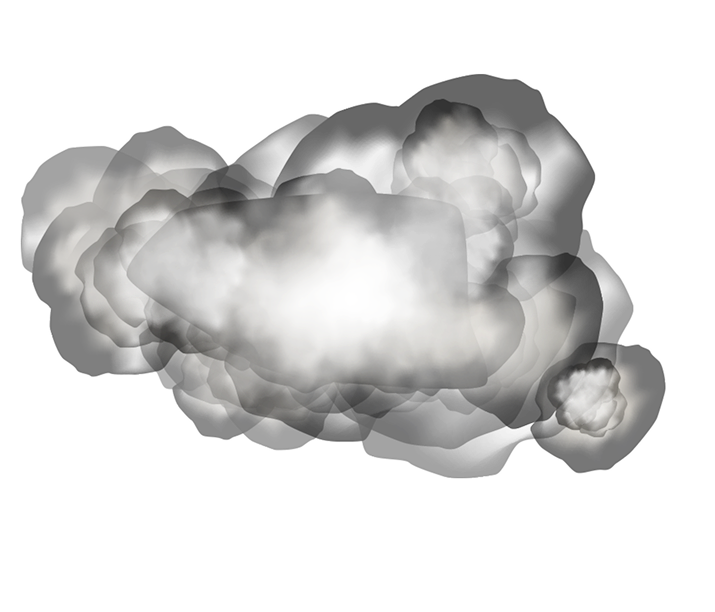 Decorative cloud