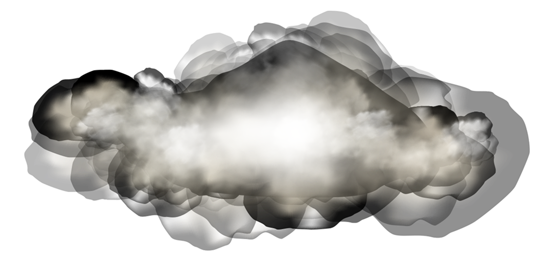 Decorative cloud