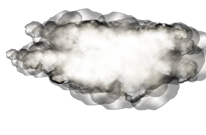Decorative cloud